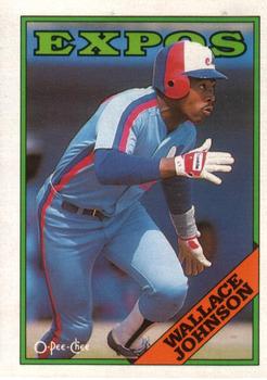 1988 O-Pee-Chee Baseball Cards 228     Wallace Johnson